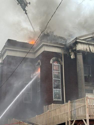 New Jerusalem Apostolic Church fire