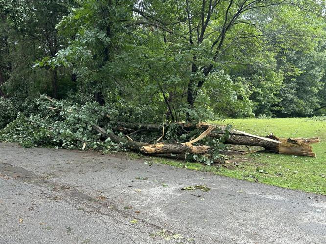 Tornado Damage in Clark County, Indiana