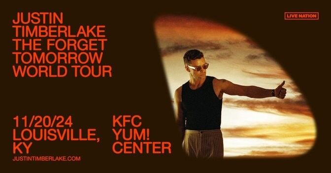 Justin Timberlake KFC Yum! Center promotion