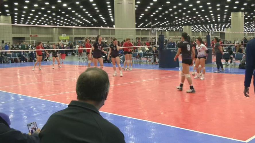 Junior Volleyball Association (JVA) World Challenge in Louisville, April 8, 2022