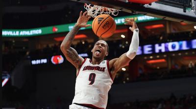 Louisville basketball's Khani Rooths embraces leadership, defense as his game grows