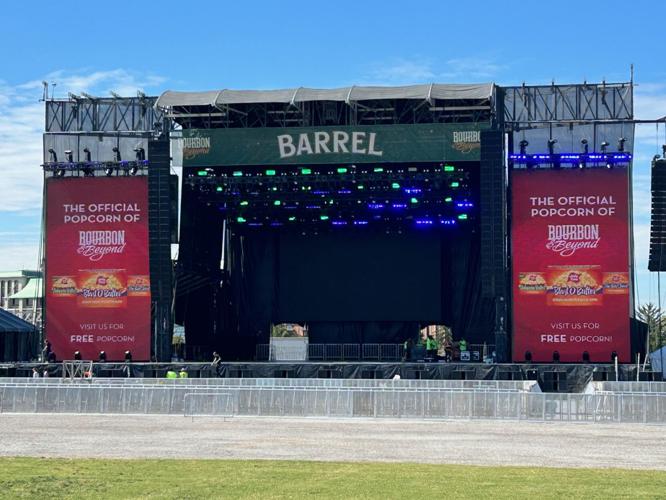 2024 Bourbon & Beyond Setup