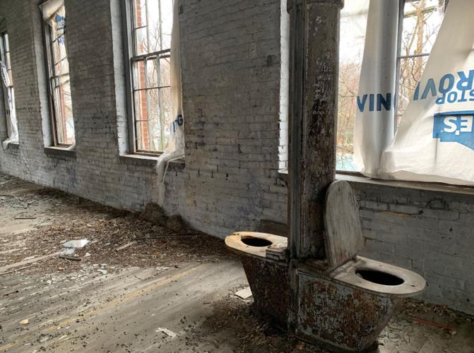 Madison, Indiana's Eagle Cotton Mill (interior)