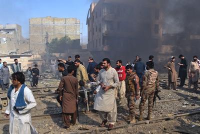 Pakistan Train Bombing