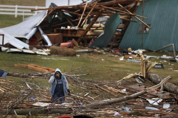 MAYFIELD TORNADO DAMAGE - AP FILE
