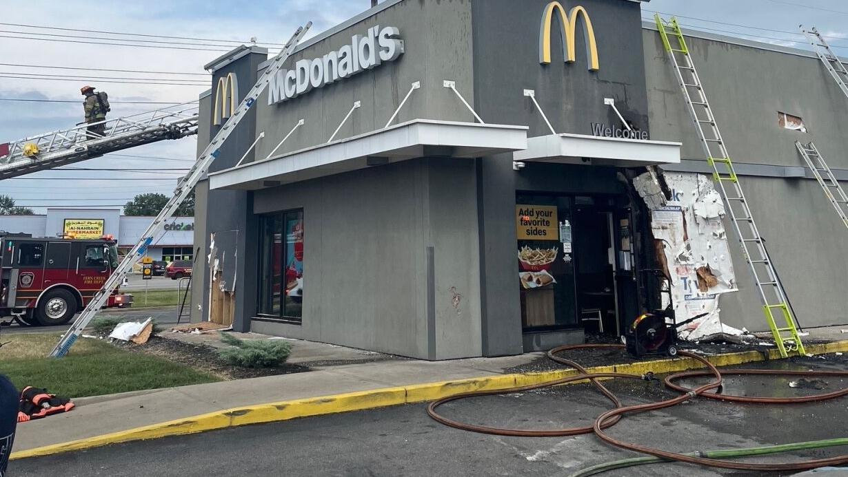McDonalds at 3340 Bardstown Rd fire - 7.7.25