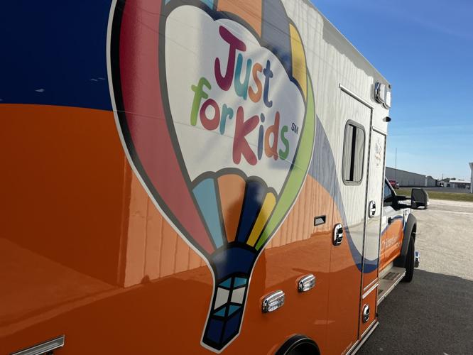 Norton Children's ambulance prepares to head on run