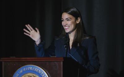 Rep Alexandria Ocasio-Cortez via AP