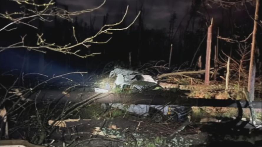 Bloomington storm damage 4-1-23