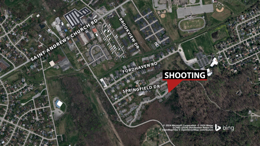 Map of shooting in PRP neighborhood