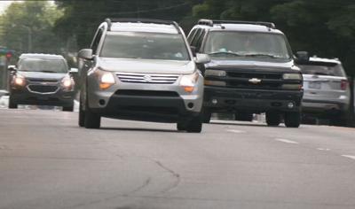 cars driving on Taylor B and Winkler.JPG