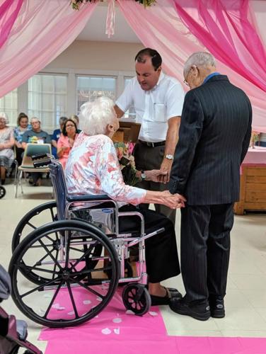 Carl and Jewell Otten's 71 year marriage vow renewal 7-31-19 5