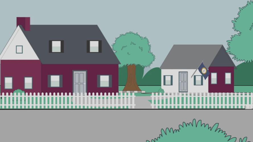 AARP Kentucky cartoon example of ADU housing 1-25-22