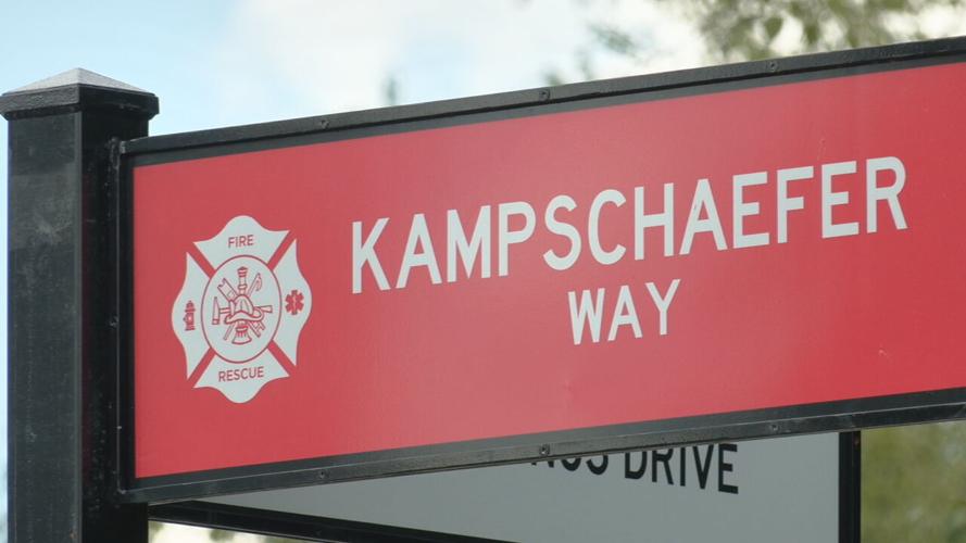 Sgt. Jeffrey Kampschaefer street sign