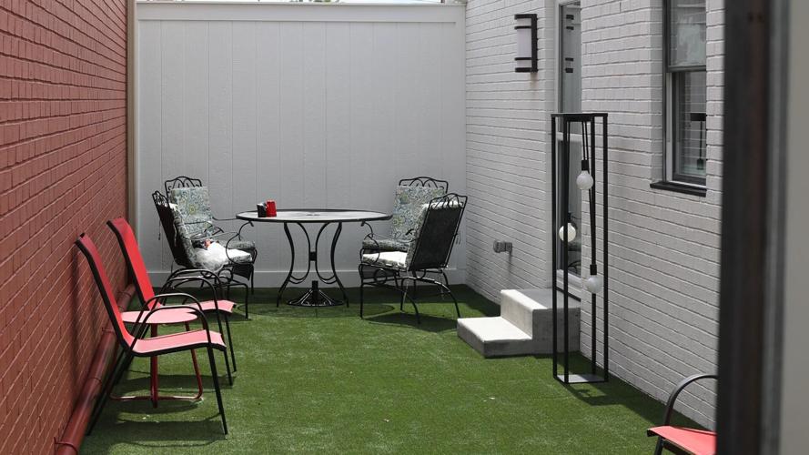 Green space at Wall Street Suites