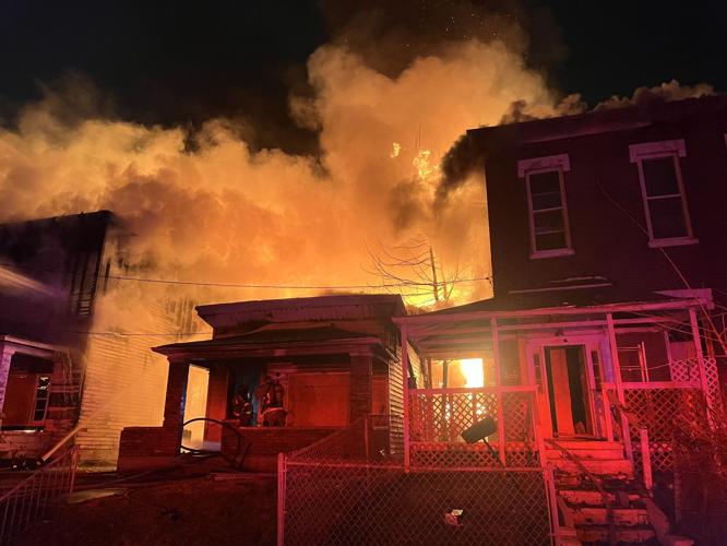 West Jefferson St fire