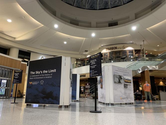 Sky's the Limit displaying honoring black achievement in aviation