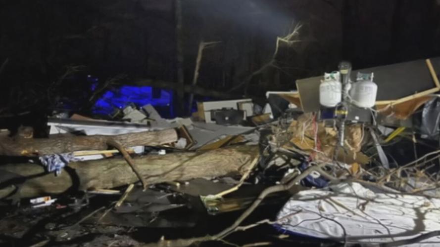 Bloomington storm damage 4-1-23