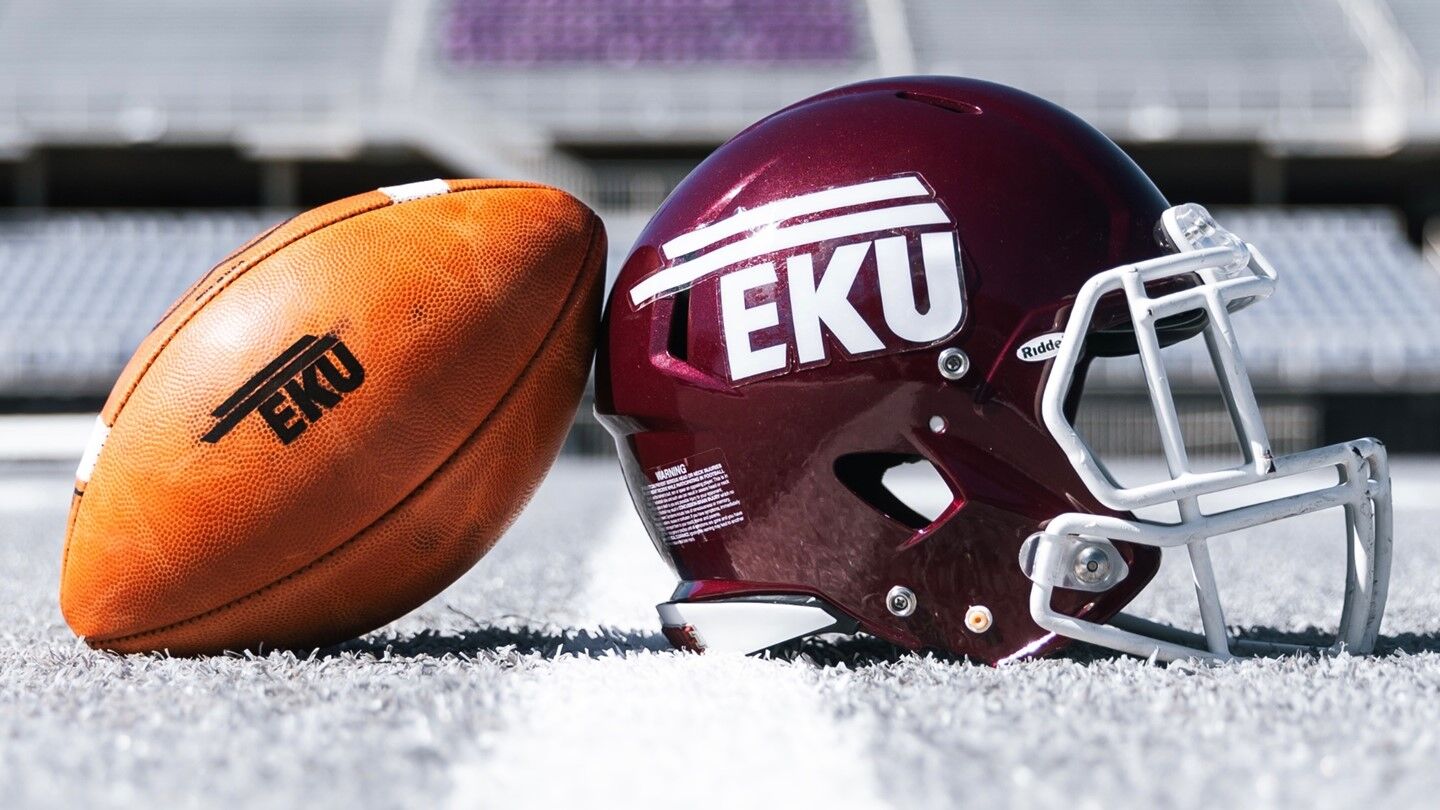 eku football helmet