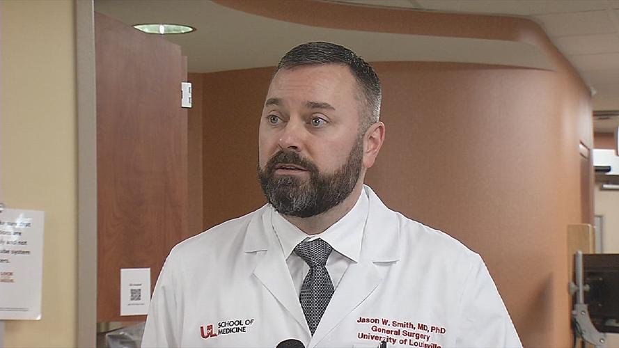 Dr. Jason Smith, U of L Health's chief medical officer.