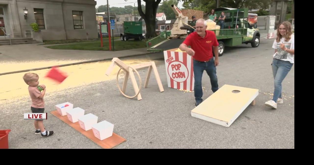 Enjoy music, games and a popcorn sprayer at the Harrison County Popcorn