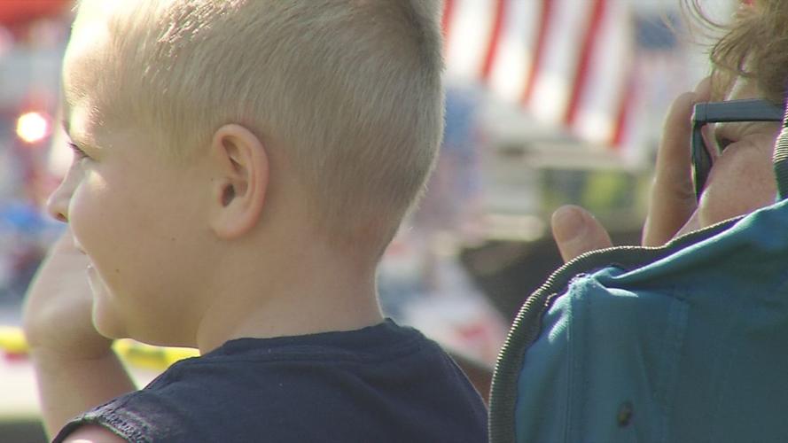 Fourth of July parade in Pekin, Indiana