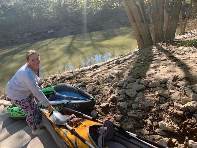 New Albany Landing boater