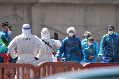 APTOPIX Spain Hantavirus Ship