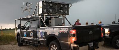 The Hail Camera: 4K Slow Motion, Bullet-resistant polycarbonate, Lights brighter than the sun, And wrapped in a metal cage...
