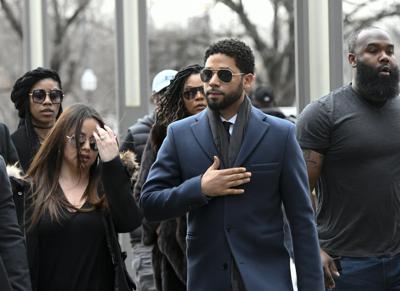 Jussie Smollett on 3-14-19 via AP