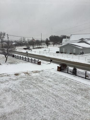 Snow in Fern Creek off Billtown Road