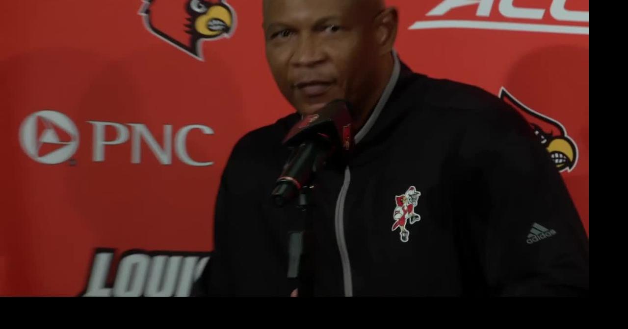 Kenny Payne speaks after Louisville loses exhibition to Kentucky