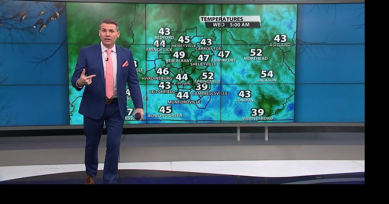 Jude Redfield's early Wednesday morning forecast Weather