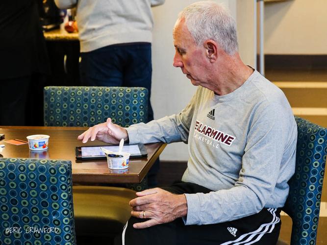 Scott Davenport behind the scenes