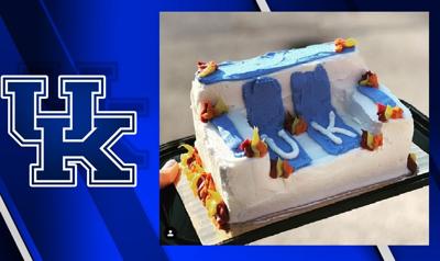 Uk Burning Couch Cakes A Hit With Basketball Fans In Lexington