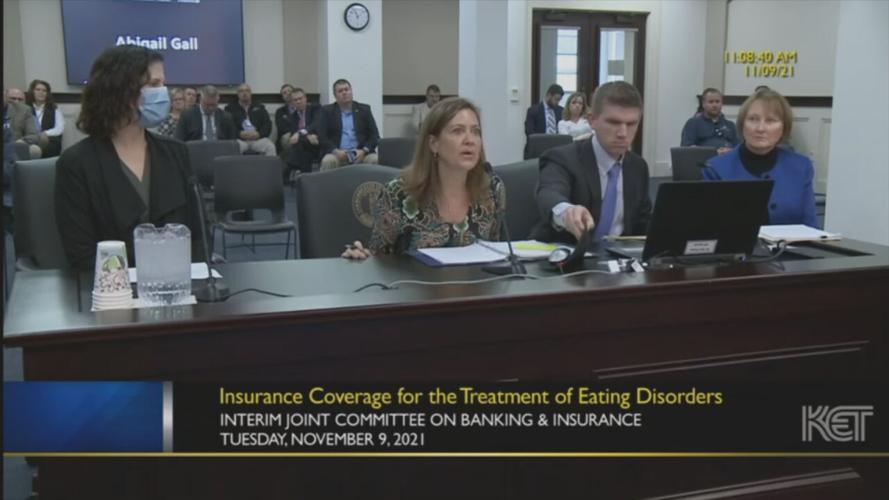 Kentucky Eating Disorder Council members in Frankfort. 11-9-21