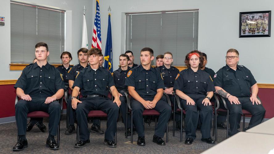Bullitt County firefighter graduation