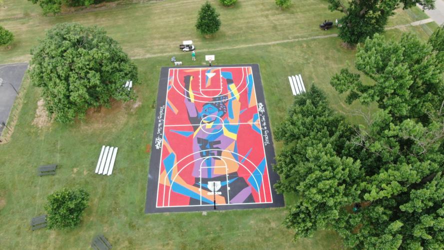 Angel McCoughtry Court in Shively Park
