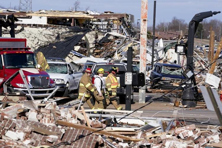 MAYFIELD TORNADO DAMAGE - AP FILE