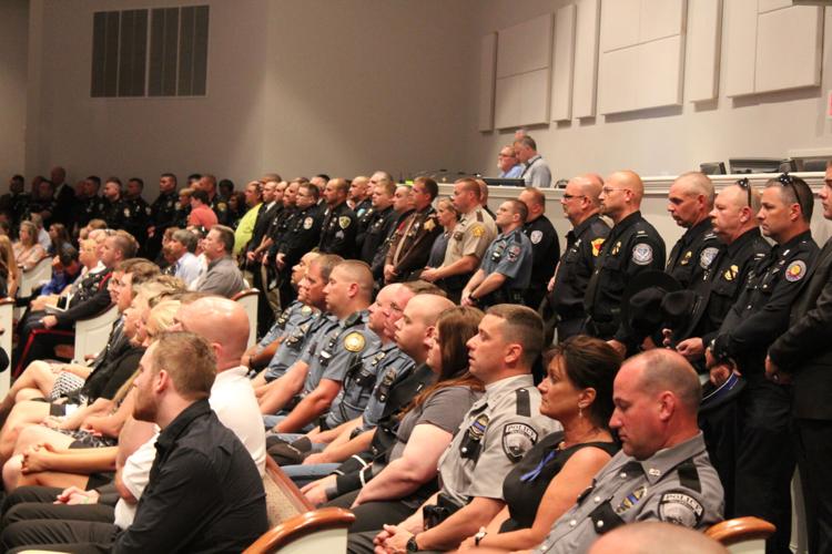Funeral service and procession for Bardstown Police Ofc. Jason Ellis on May 30, 2013
