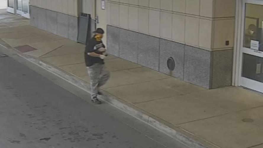 Bryan Carroll apprehended by UK Police outside UK Hospital on Thursday, March 25, 2021