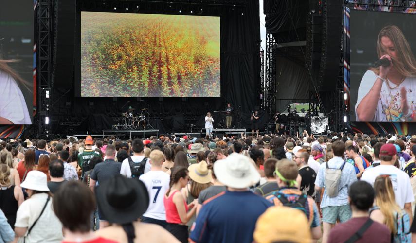 Chelsea Cutler performs at Forecastle.JPG