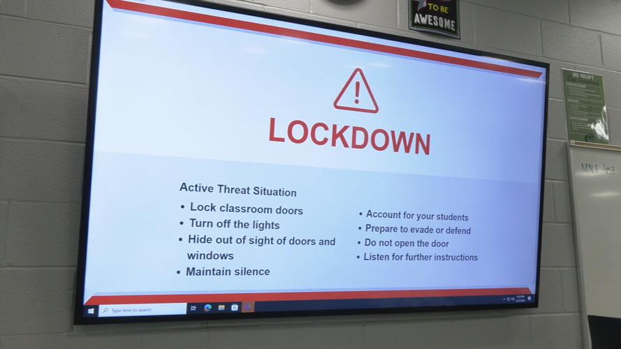 Crisis Alert Campus Emergency Lockdown Screen Alert