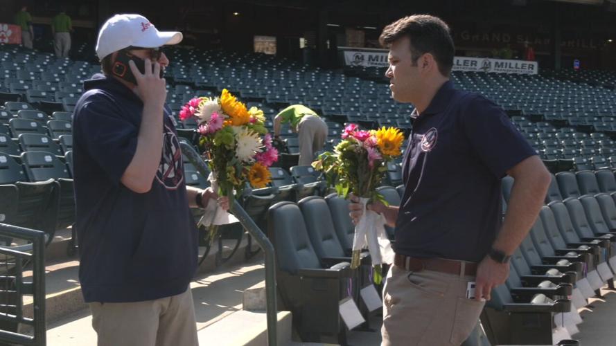 BATS HONOR MASS SHOOTING VICTIMS