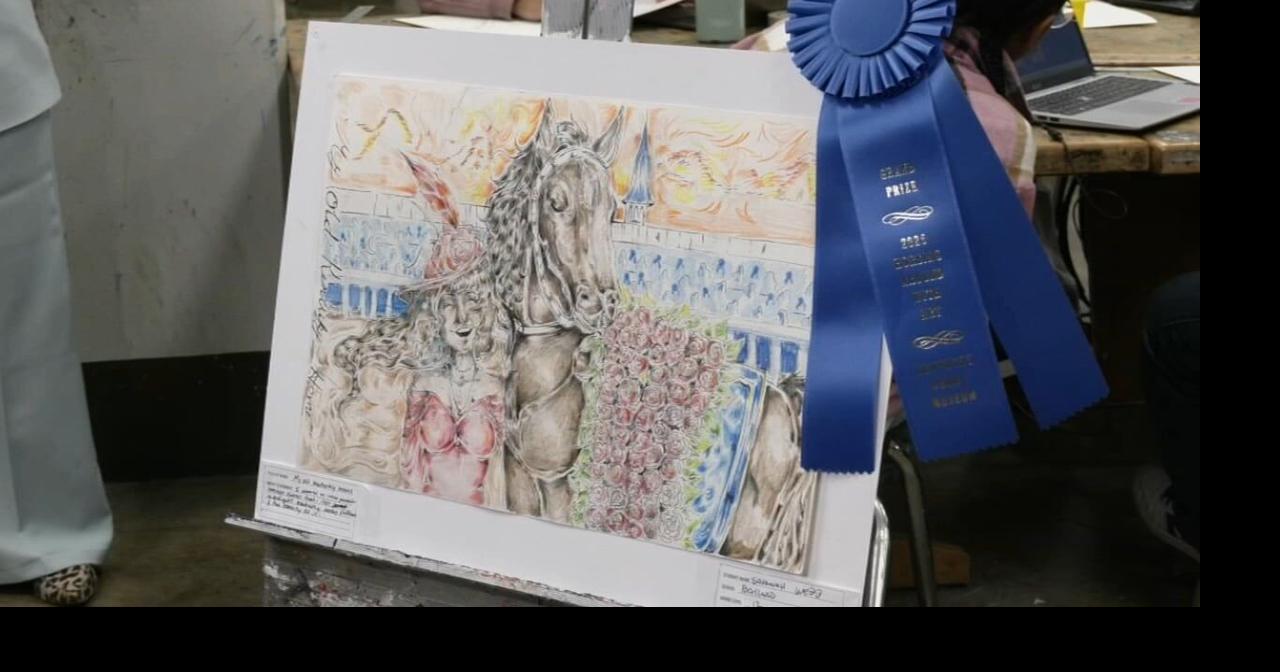 Louisville high school senior wins Kentucky Derby Museum's annual art competition