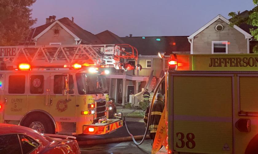 Fenwick Hill Apartment Fire - Fire Equipment - 10-23-19