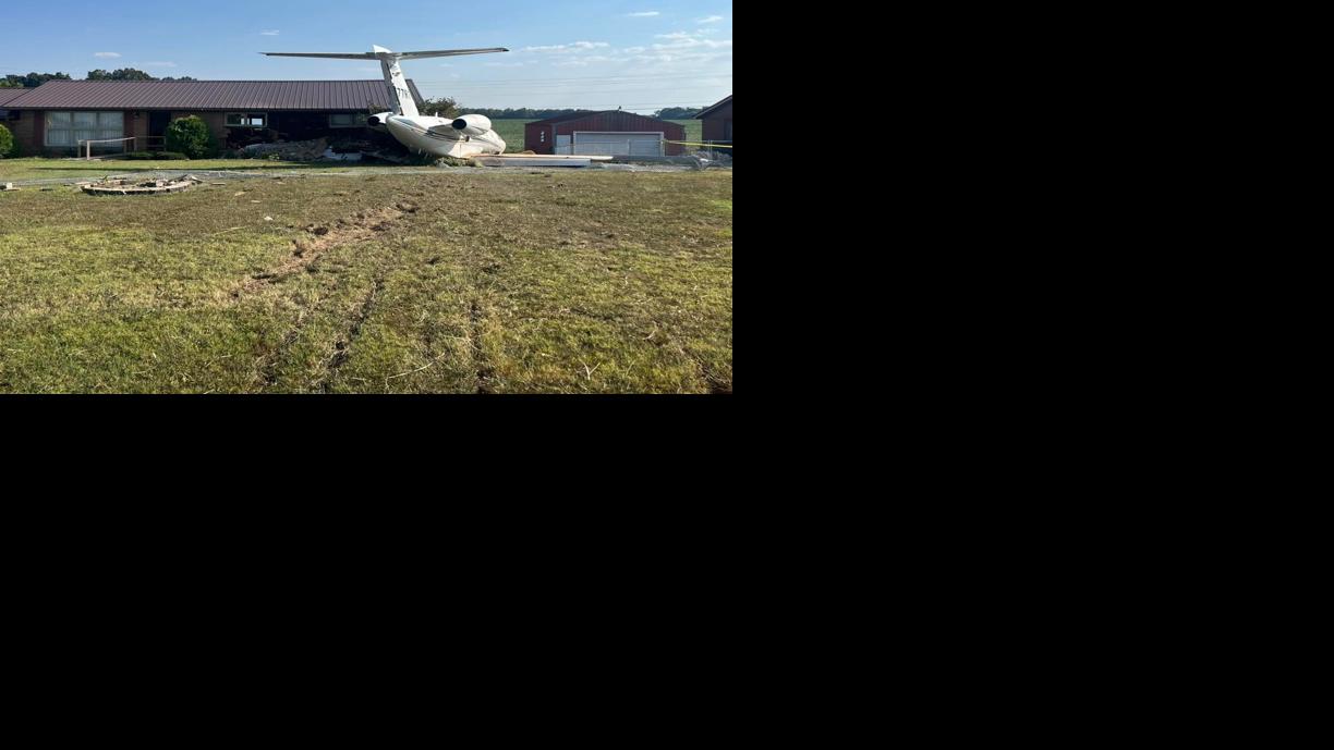 Plane hits home in Mayfield, Graves County - 9.18.25