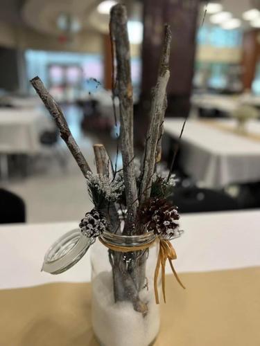 Bullitt Central High School farm to table scholarship dinner center piece.jpg