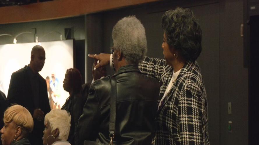 Shirley Mae Beard lies in repose at Kentucky Derby Museum 1-24-25