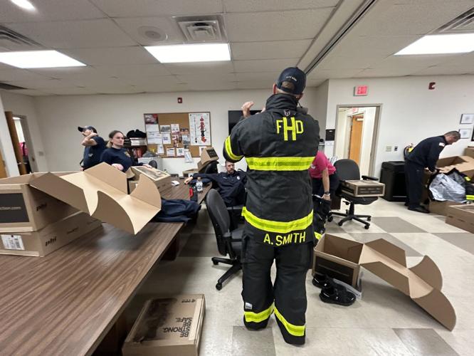 Highlander Fire Protection crews unbox new gear